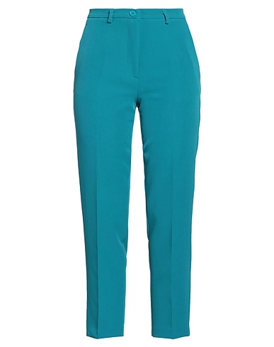 VICOLO Pantalone Verde petrolio 88% Poliestere, 12% Elastan