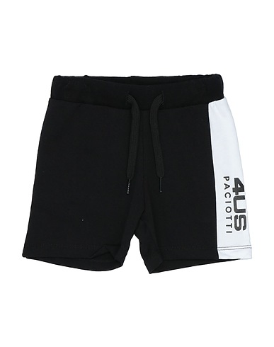 PACIOTTI 4US Pantalone felpa Nero 100% Cotone