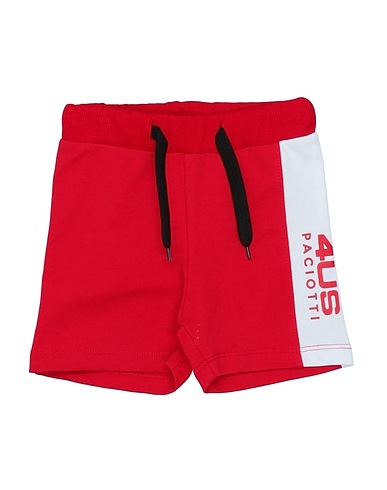 PACIOTTI 4US Pantalone felpa Rosso 100% Cotone