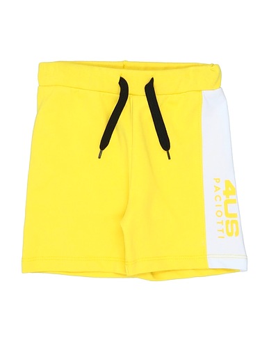 PACIOTTI 4US Pantalone felpa Giallo 100% Cotone