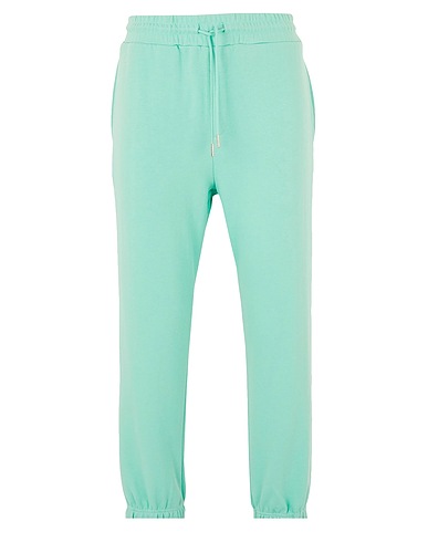 8 by YOOX Casual pants ORGANIC COTTON PULL-ON TAPERED SWEATPANTS
 Light green 100% Organic cotton