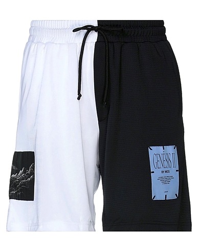 McQ Alexander McQueen Shorts & Bermuda Black 100% Polyester, Cotton