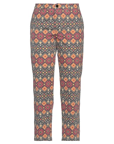 BERWICH Casual pants Burgundy 65% Polyester, 35% Elastane
