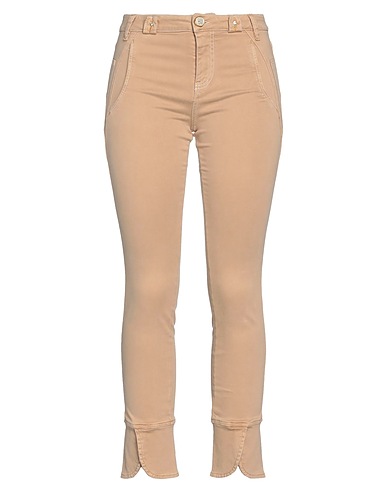 ELISA CAVALETTI by DANIELA DALLAVALLE Casual pants Beige 97% Cotton, 3% Elastane
