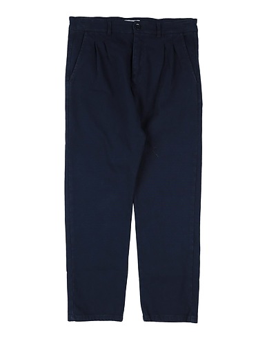 PAOLO PECORA Pantalone Blu navy 97% Cotone, 3% Elastan