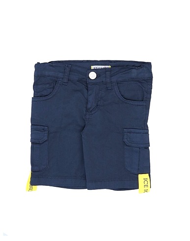ICE ICEBERG Shorts & Bermuda Midnight blue 98% Cotton, 2% Elastane