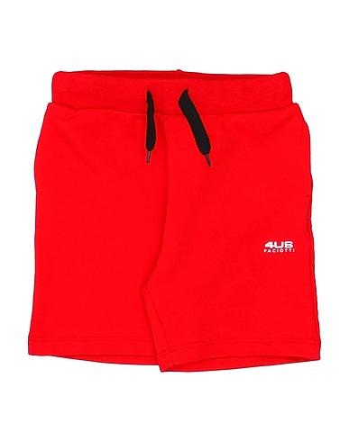 PACIOTTI 4US Shorts & Bermuda Red 100% Cotton