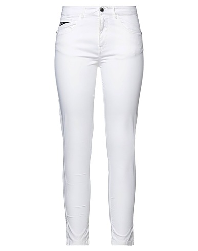 YES ZEE by ESSENZA Casual pants White 98% Cotton, 2% Elastane