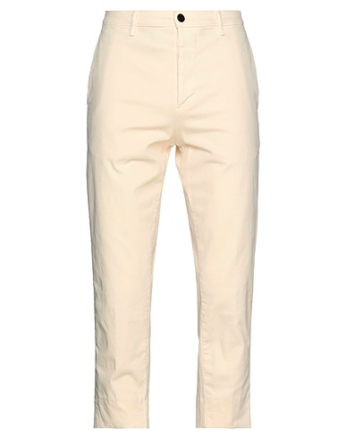 HAIKURE Casual trouser Ivory 98% Cotton, 2% Elastane
