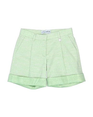 SIMONETTA Shorts & Bermudas Säuregrün 51% Polyester, 47% Baumwolle, 2% Polyamid