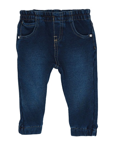CHICCO Casual trouser Midnight blue 80% Cotton, 16% Polyester, 4% Elastane