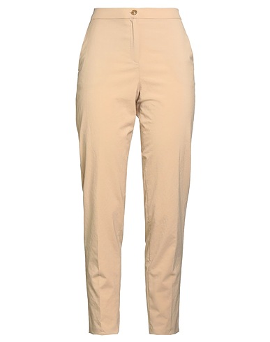 DIANA GALLESI Casual trouser Camel 69% Polyester, 29% Viscose, 2% Elastane