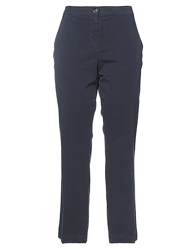 DIANA GALLESI Casual pants Midnight blue 96% Cotton, 4% Elastane