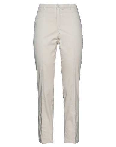 DIANA GALLESI Casual trouser Beige 97% Cotton, 3% Elastane