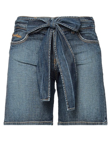 JACOB COHЁN Denim shorts Blue 98% Cotton, 2% Elastane