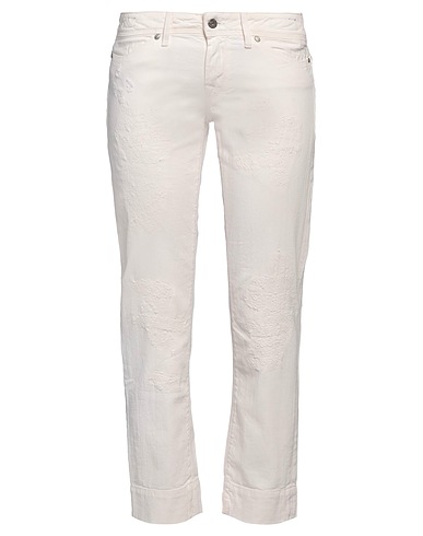 JACOB COHЁN Pantaloni jeans Bianco 100% Cotone