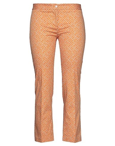 MÊME by GIAB'S Casual trouser Orange 97% Cotton, 3% Elastane