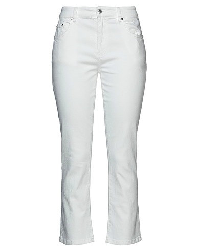 SUN 68 Casual pants White 98% Cotton, 2% Elastane
