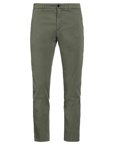 DEPARTMENT 5 Casual trouser Military green 100% Cotton