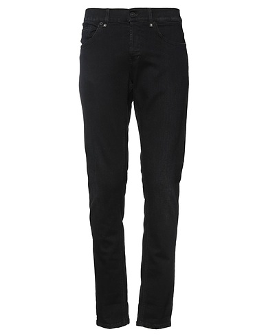 DONDUP Denim pants Black 57% Cotton, 37% Modal, 4% Elastomultiester, 2% Elastane