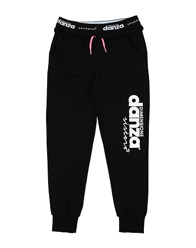DIMENSIONE DANZA Casual trouser SWEATPANTS GIRL
 Black 95% Cotton, 5% Lycra®