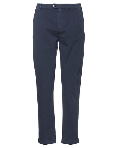BARMAS Casual trouser Midnight blue 98% Cotton, 2% Elastane