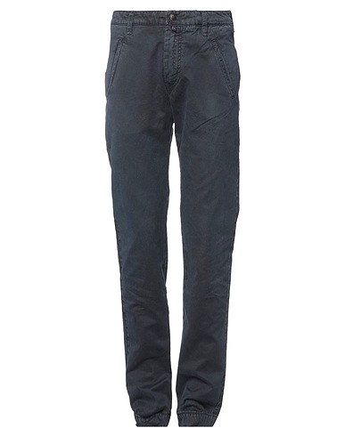 JACOB COHЁN Casual trouser Midnight blue 100% Cotton