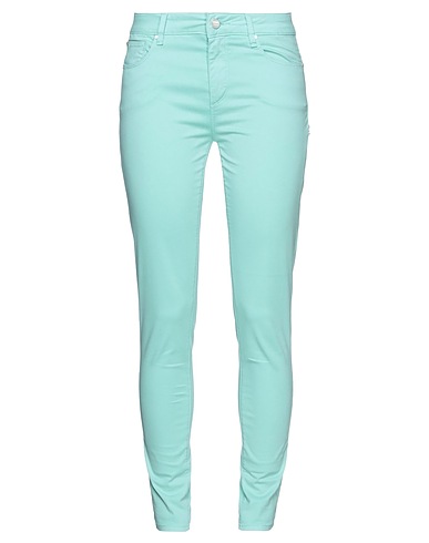 FRACOMINA Pantalon Vert clair 98% Coton, 2% Élasthanne