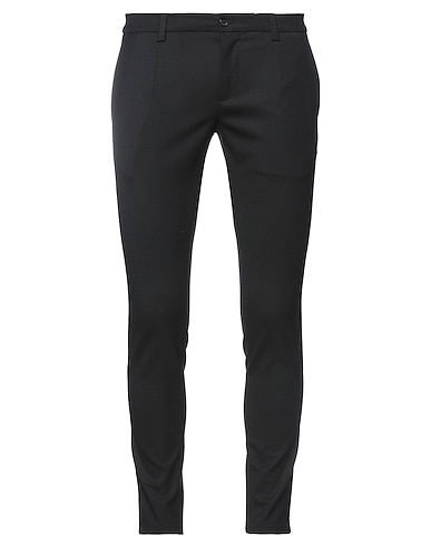 DOLCE&GABBANA Casual trouser Black 86% Virgin Wool, 9% Cotton, 5% Elastane