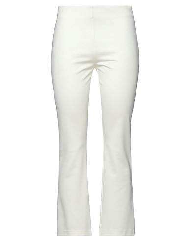 ATOS LOMBARDINI Casual trouser White 65% Viscose, 29% Nylon, 6% Elastane