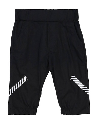 DANIELE ALESSANDRINI Casual pants Black 100% Cotton