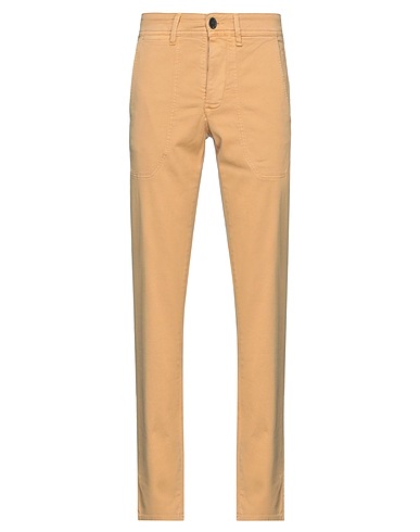 JECKERSON Casual trouser Camel 98% Cotton, 2% Elastane