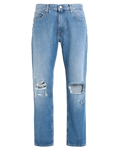 TOMMY JEANS Denim trousers ETHAN RLXD STRGHT BF
 Blue 100% Cotton