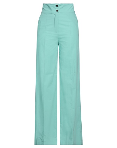 GATTINONI Casual pants Light green 100% Cotton