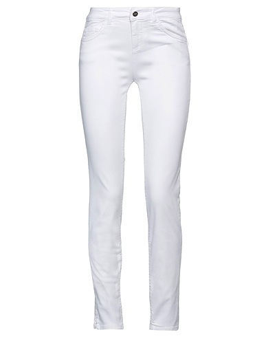 REBEL QUEEN by LIU •JO Pantalone Bianco 95% Cotone, 5% Elastan