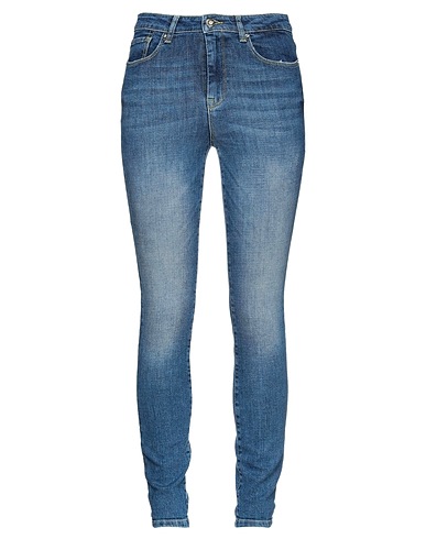 FRACOMINA Denim pants Blue 98% Cotton, 2% Elastane