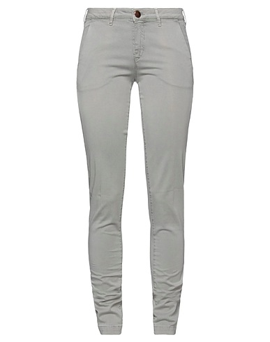 BARBA Napoli Casual pants Light grey 98% Cotton, 2% Elastane
