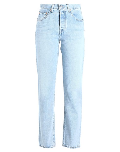 LEVI'S Denim trousers 501 CROP

 Blue 100% Cotton