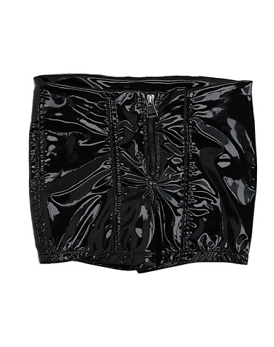 JIJIL JOLIE Shorts & Bermuda Black 92% Polyester, 8% Elastane, Polyurethane coated