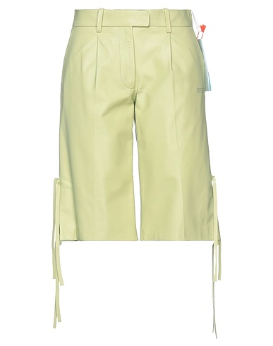OFF-WHITE™ Hosen Salbeigrün 100% Lammleder