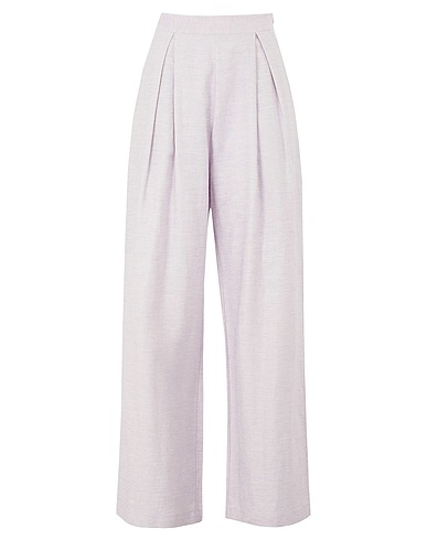 8 by YOOX Casual trouser COTTON-LINEN PLEATED WIDE-LEG PANTS

 Lilac 54% Cotton, 30% Linen, 16% Viscose