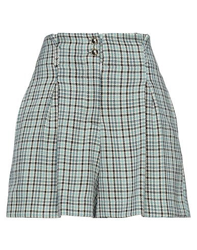 PINKO Shorts & Bermuda Verde 78% Poliestere, 19% Viscosa, 3% Elastan