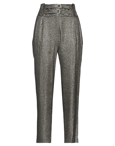 PINKO Casual trouser Gold 75% Viscose, 10% Polyester, 10% Wool, 5% Polyamide