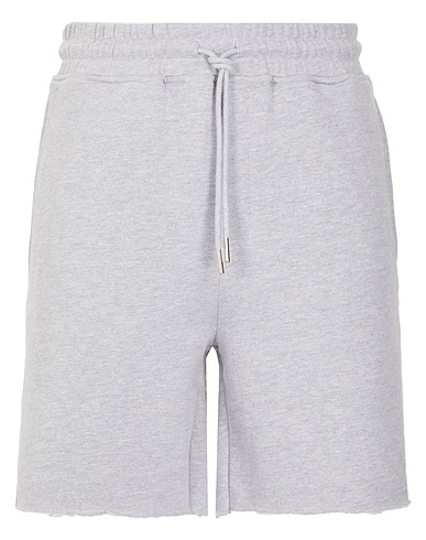 8 by YOOX Shorts & Bermuda ORGANIC COTTON PULL-ON SHORTS	 Grey 100% Organic cotton