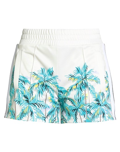 PALM ANGELS Shorts & Bermuda Pastel yellow 100% Polyester