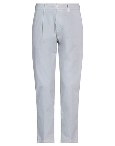 HAIKURE Casual pants Light grey 97% Cotton, 3% Elastane