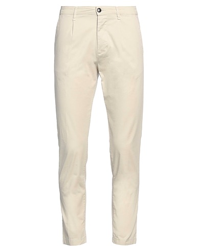 HAIKURE Casual pants Beige 97% Cotton, 3% Elastane