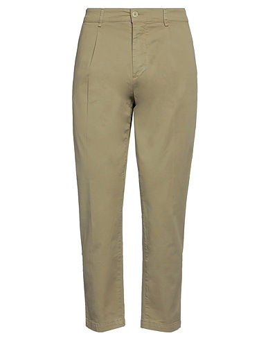 HAIKURE Casual pants Khaki 97% Cotton, 3% Elastane