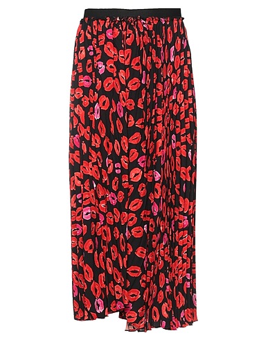 MARNI Midi skirt Black 98% Viscose, 2% Elastane