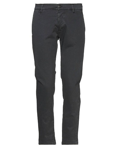 GREY DANIELE ALESSANDRINI Casual trouser Grey 97% Cotton, 3% Elastane